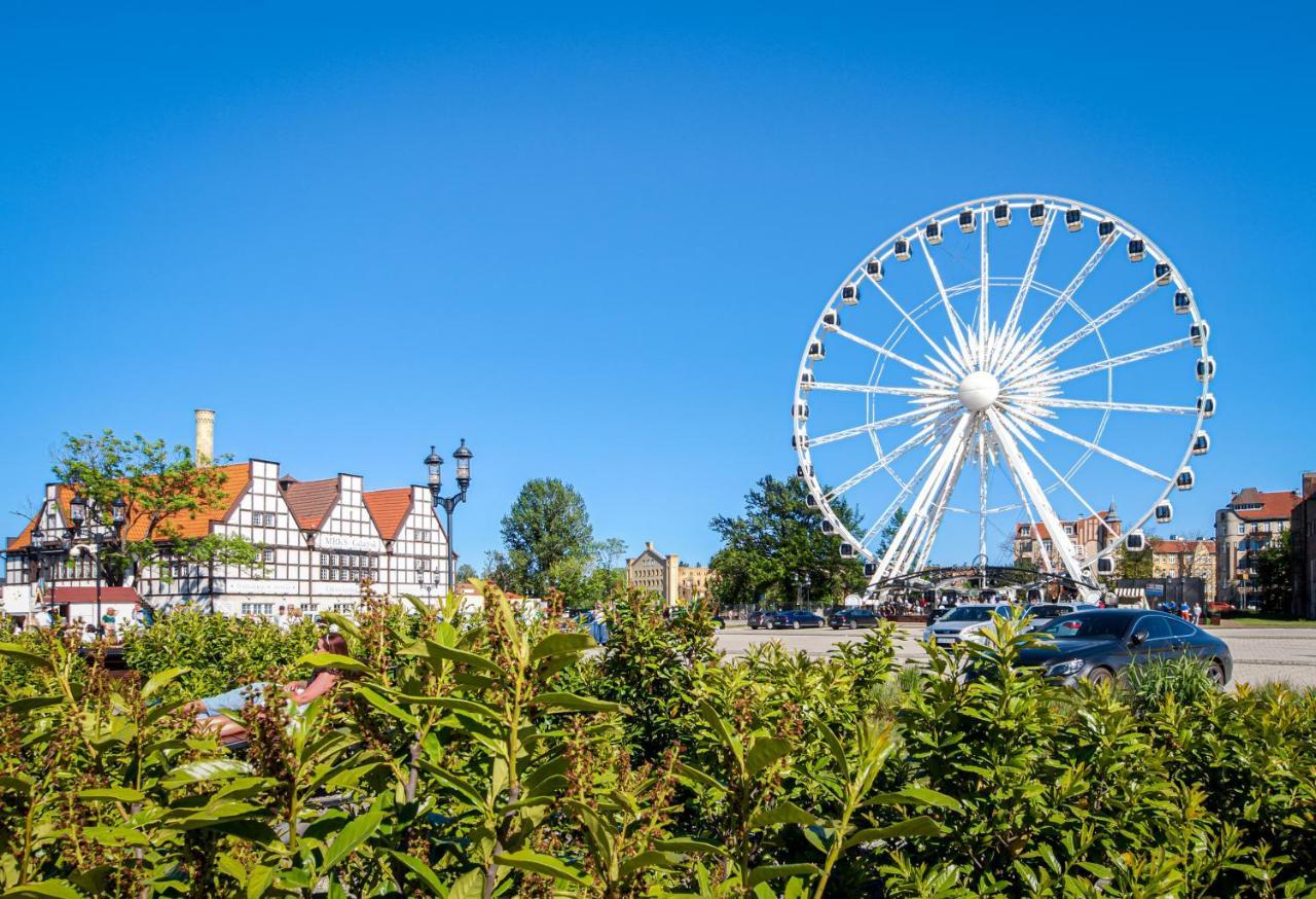 Waterlane Gray-Gdansk Apartman Kültér fotó
