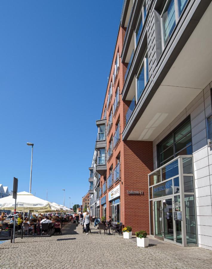 Waterlane Gray-Gdansk Apartman Kültér fotó