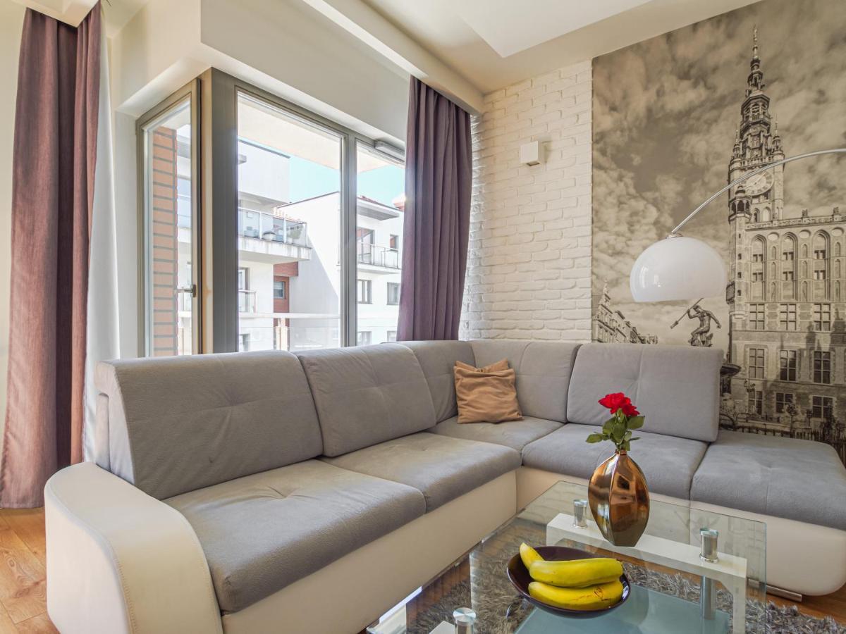 Waterlane Gray-Gdansk Apartman Kültér fotó