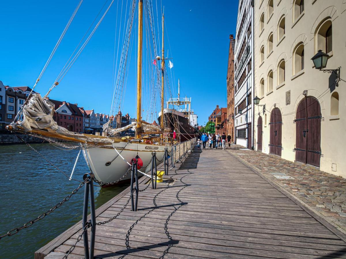 Waterlane Gray-Gdansk Apartman Kültér fotó