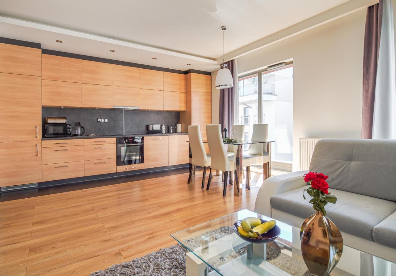 Waterlane Gray-Gdansk Apartman Kültér fotó